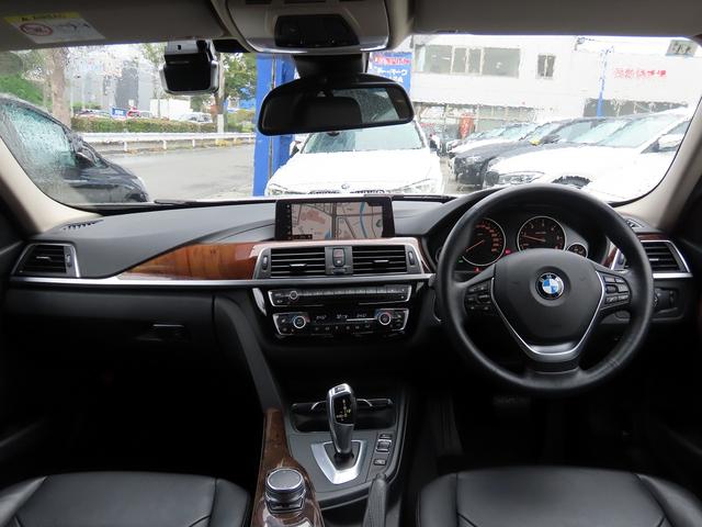 3シリーズ 320d ラグジュアリー /LCIモデル/黒革/BSM/ACC/第6世代iDriveナビ/Bカメラ/LEDライト/BTオーディオ/ETC2.0/ヒーター付パワーシート/衝突軽減B/レーンキープ/PDC/禁煙車/記録簿/(4枚目)