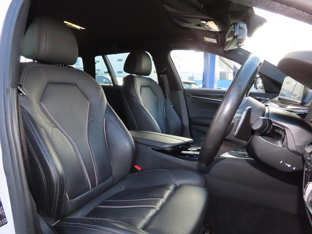 ５シリーズ ５３０ｉツーリング　Ｍスポーツ　／黒革／センサテックダッシュボード／ＡＣＣ／ＢＳＭ／第６世代ｉＤｒｉｖｅナビ／全周囲カメラ／ＤＴＶ／ＢＴオーディオ／スマキー／アイドリングＳＴＯＰ／パドルシフト／ヒーター付Ｐシート／ＰＷバックドア／（6枚目）