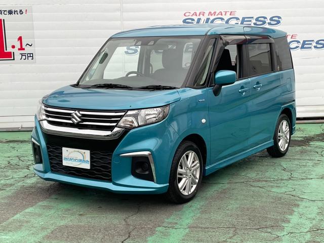 ソリオ ハイブリッドＭＸ　ＥＴＣ　バックカメラ　ナビ　ＴＶ　クリアランスソナー　オートクルーズコントロール　レーンアシスト　衝突被害軽減システム　両側スライド・片側電動　オートライト　スマートキー　アイドリングストップ（12枚目）