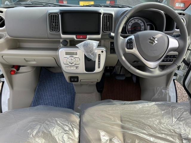 エブリイワゴン ＰＺターボスペシャル　４ＷＤ　両側電動スライドドア　クリアランスソナー　レーンアシスト　衝突被害軽減システム　ＬＥＤヘッドランプ　スマートキー　アイドリングストップ　電動格納ミラー　シートヒーター　ベンチシート　ＣＶＴ（7枚目）