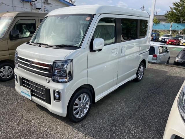 エブリイワゴン ＰＺターボスペシャル　４ＷＤ　両側電動スライドドア　クリアランスソナー　レーンアシスト　衝突被害軽減システム　ＬＥＤヘッドランプ　スマートキー　アイドリングストップ　電動格納ミラー　シートヒーター　ベンチシート　ＣＶＴ（17枚目）