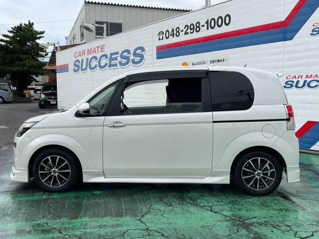 スペイド Ｆ　左側電動スライドドア　スマートキー　モデリスタエアロ　社外アルミホイール１５インチ（11枚目）