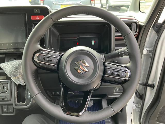 スペーシアカスタム ハイブリッドＸＳターボ　両側電動スライドドア　クリアランスソナー　オートクルーズコントロール　レーンアシスト　衝突被害軽減システム　オートライト　ＬＥＤヘッドランプ　スマートキー　アイドリングストップ　電動格納ミラー（7枚目）