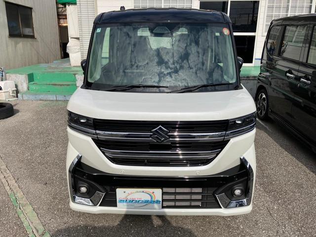 スペーシアカスタム ハイブリッドＸＳターボ　両側電動スライドドア　クリアランスソナー　オートクルーズコントロール　レーンアシスト　衝突被害軽減システム　オートライト　ＬＥＤヘッドランプ　スマートキー　アイドリングストップ　電動格納ミラー（17枚目）