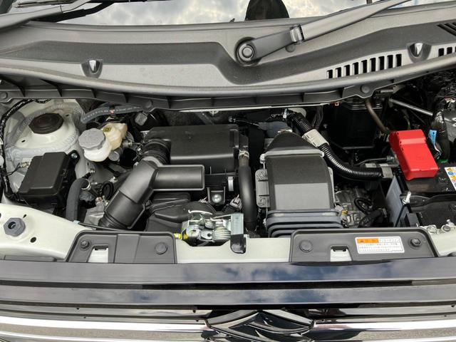 スペーシアカスタム ハイブリッドＸＳターボ　両側電動スライドドア　クリアランスソナー　オートクルーズコントロール　レーンアシスト　衝突被害軽減システム　オートライト　ＬＥＤヘッドランプ　スマートキー　アイドリングストップ　電動格納ミラー（23枚目）