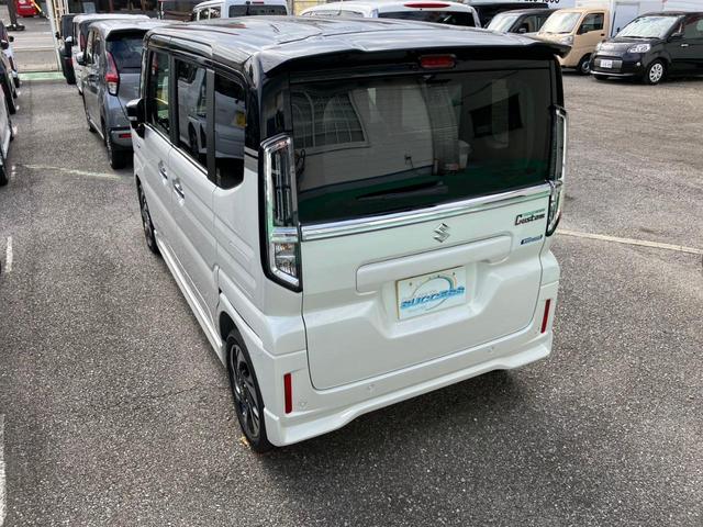 スペーシアカスタム ハイブリッドＸＳターボ　両側電動スライドドア　クリアランスソナー　オートクルーズコントロール　レーンアシスト　衝突被害軽減システム　オートライト　ＬＥＤヘッドランプ　スマートキー　アイドリングストップ　電動格納ミラー（29枚目）