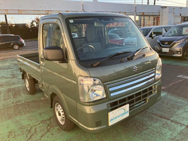 キャリイトラック ＫＣエアコン・パワステ　４ＷＤ　ＡＴ　衝突被害軽減システム　クリアランスソナー　レーンアシスト　アイドリングストップ　オートライト　ＥＳＣ　エアコン　パワーステアリング　パワーウィンドウ　運転席エアバッグ（6枚目）