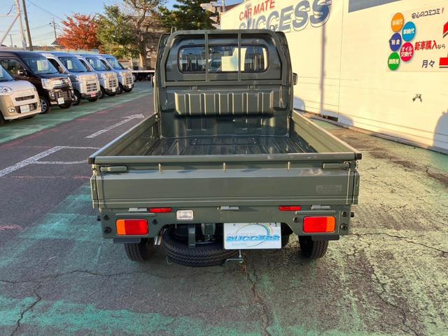 キャリイトラック ＫＣエアコン・パワステ　４ＷＤ　ＡＴ　衝突被害軽減システム　クリアランスソナー　レーンアシスト　アイドリングストップ　オートライト　ＥＳＣ　エアコン　パワーステアリング　パワーウィンドウ　運転席エアバッグ（9枚目）