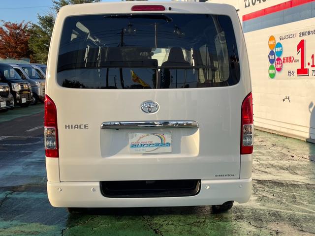 ハイエースバン DX GLパッケージ 車線逸脱警報 電動格納ドアミラー 禁煙車 両側スライドドア バックモニター 横滑り防止装置 キーレスエントリー エアコン パワステ フロントパワーウインドウ エアバック セキュリティー ABS(10枚目)
