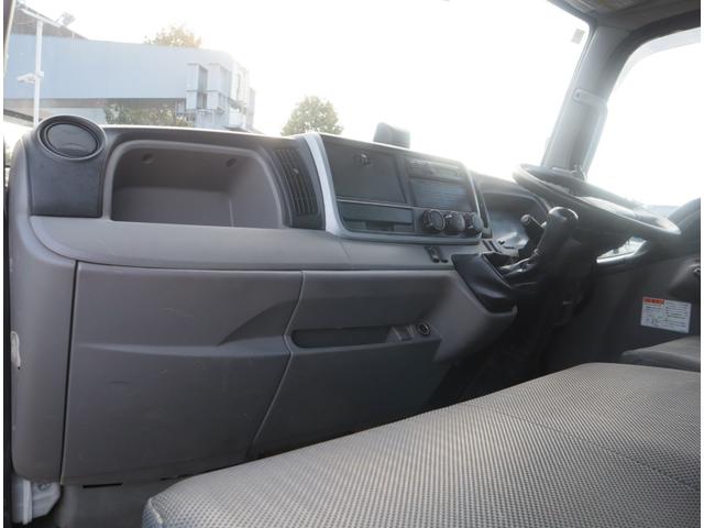 キャンター 強化ダンプ 全低床 3t4ナンバー 極東開発 DD02-31 3方開 ロックピン付 150馬力 インパネ5速 ICターボ ETC キーレス カラーバックカメラ Bluetooth付ラジオ メッキパーツ(24枚目)