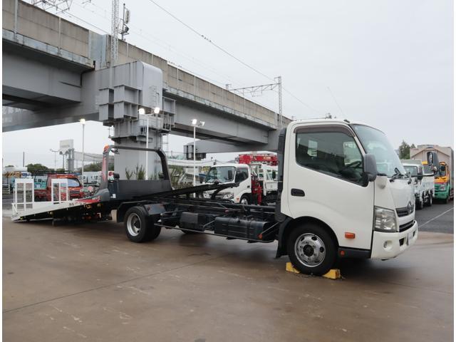 ダイナトラック セフティーローダー ネオ5 ウインチ ラジコン 3.45t ネオ5 ユニック UC-35NERS ウインチ ラジコン4ch リア手動ゲート 固縛フック 荷台長5,710mm 積載3.45t 車検有り 150馬力 ETC キーレス(3枚目)