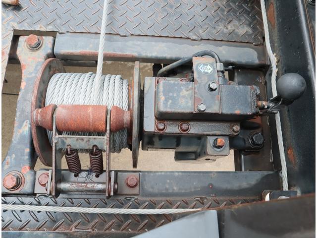 ダイナトラック セフティーローダー ネオ5 ウインチ ラジコン 3.45t ネオ5 ユニック UC-35NERS ウインチ ラジコン4ch リア手動ゲート 固縛フック 荷台長5,710mm 積載3.45t 車検有り 150馬力 ETC キーレス(13枚目)