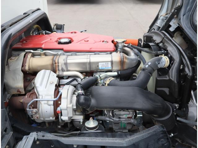 ダイナトラック 強化ダンプ フルジャストロー 3t4ナンバー 令和5年4月 極東開発 DD02-31 手動コボレーン 3方開 ロックピン付 右前作業灯 保証書有 取扱説明書有 Bluetooth付ラジオ 電動パーキングブレーキ(31枚目)