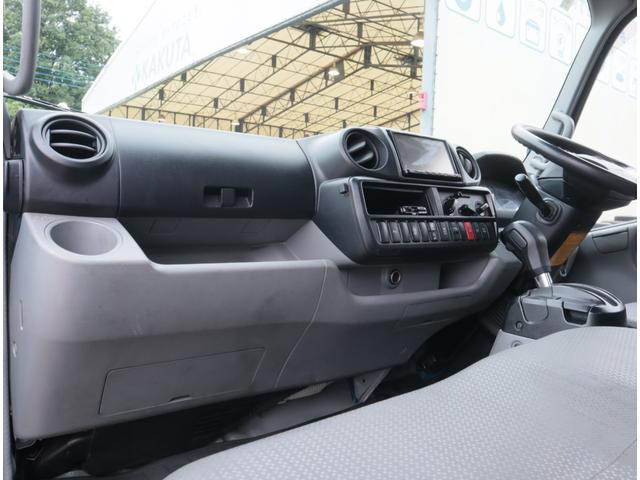 ダイナトラック 標準ロング　積載２ｔ　車両総重量５ｔ未満　ＡＴ車　ジャストロー　３方開　精工ラック　保証書有　取扱説明書有　衝突被害軽減ブレーキ　カラーバックカメラ　ＥＴＣ　キーレス　ＩＣターボ（22枚目）