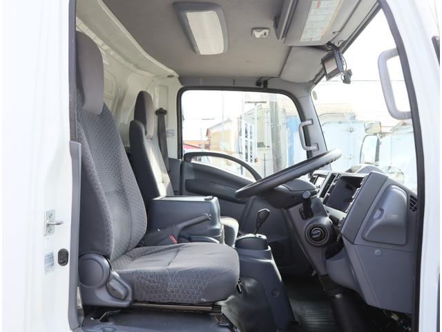 エルフトラック 保冷バン　ワイドロング　サイドドア　オートフロア　ＡＴ車　フルフラットロー　矢野特殊　スライドサイドドア　リア３枚観音　床オートフロア　ナカオ工業　Ｎ－２－１－１Ｃ　　断熱：リア７５ｍｍ　それ以外全て５０ｍｍ　前後換気口　ステンレスパーツ有　積載３．７ｔ（24枚目）