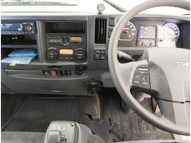 フォワード アルミバン ゲート蓋 荷台長5,750 AT車 フルゲートリフター オートターン式 アルミ 1t 210馬力 バックカメラ付 ETC付 ラジオ有り 取扱説明書有り デジタルタコグラフ有り スムーサーFX セミオートマ車 積載3.25t(23枚目)