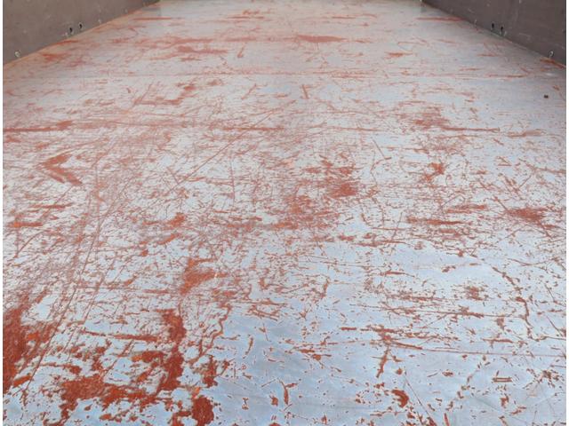 ダイナトラック 2.9t吊4段クレーン 木平 高床 ワイドロング 積載3t 走行23千km タダノ ZX294HSA フックイン ラジコン 警報仕様(定格荷重指示装置付) 3方開 床鉄板貼り 精工ラック 6MT 車検付 電動パーキングブレーキ 社外ナビ(9枚目)