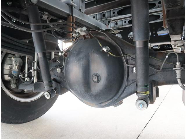 ダイナトラック 2.9t吊4段クレーン 木平 高床 ワイドロング 積載3t 走行23千km タダノ ZX294HSA フックイン ラジコン 警報仕様(定格荷重指示装置付) 3方開 床鉄板貼り 精工ラック 6MT 車検付 電動パーキングブレーキ 社外ナビ(22枚目)