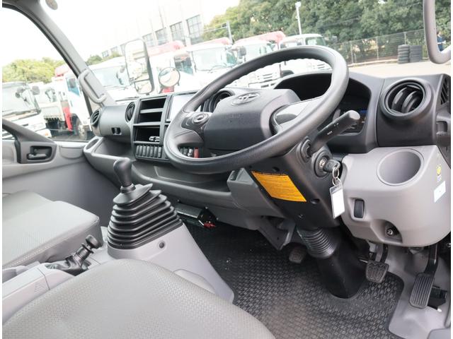 ダイナトラック 2.9t吊4段クレーン 木平 高床 ワイドロング 積載3t 走行23千km タダノ ZX294HSA フックイン ラジコン 警報仕様(定格荷重指示装置付) 3方開 床鉄板貼り 精工ラック 6MT 車検付 電動パーキングブレーキ 社外ナビ(25枚目)