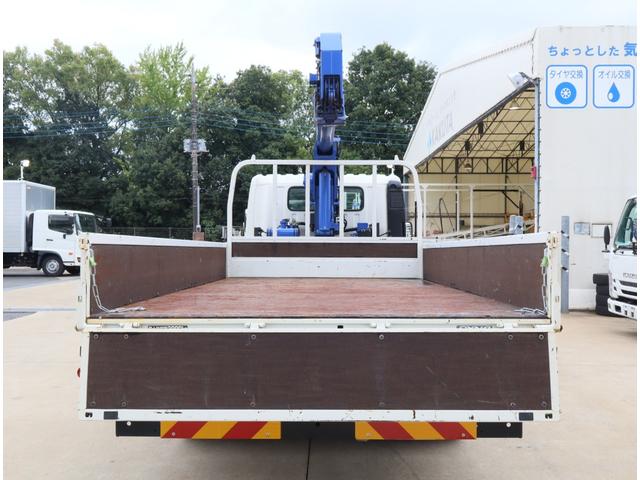 ダイナトラック 2.9t吊4段クレーン ワイドロング 積載3t 走行24千km タダノ ZX294HSA フックイン ラジコン 警報仕様(定格荷重指示装置付) 3方開 床鉄板貼り 保証書有 取扱説明書有 記録簿有 電動パーキングブレーキ(7枚目)
