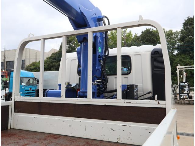 ダイナトラック 2.9t吊4段クレーン ワイドロング 積載3t 走行24千km タダノ ZX294HSA フックイン ラジコン 警報仕様(定格荷重指示装置付) 3方開 床鉄板貼り 保証書有 取扱説明書有 記録簿有 電動パーキングブレーキ(11枚目)