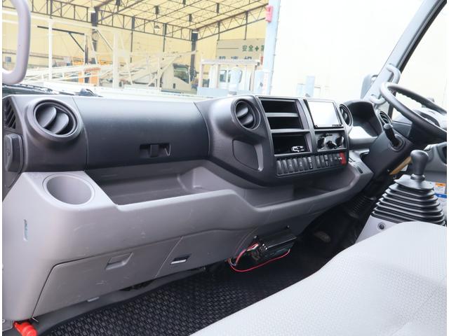 ダイナトラック 2.9t吊4段クレーン ワイドロング 積載3t 走行24千km タダノ ZX294HSA フックイン ラジコン 警報仕様(定格荷重指示装置付) 3方開 床鉄板貼り 保証書有 取扱説明書有 記録簿有 電動パーキングブレーキ(31枚目)