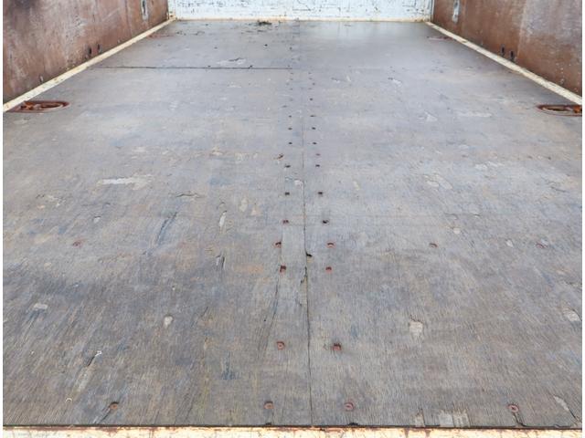 デュトロ 2.6t吊4段クレーン 木平 高床 標準ロング 積載3t オートマ タダノ ZE264HRE フックイン ラジコン ブーム、アウトリガー未格納警報装置付 3方開 精工ラック ロープ穴2対 丸カンフック2対 横根太鉄製 ETC(9枚目)