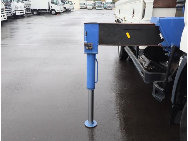 デュトロ 2.6t吊4段クレーン 木平 高床 標準ロング 積載3t オートマ タダノ ZE264HRE フックイン ラジコン ブーム、アウトリガー未格納警報装置付 3方開 精工ラック ロープ穴2対 丸カンフック2対 横根太鉄製 ETC(16枚目)