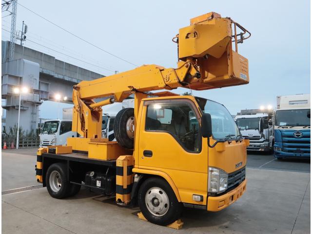 エルフトラック 高所作業車 タダノ AT-121TG 作業高11.9m バケット200kg フロア6MT 保証書、取説、記録簿有 ETC(3枚目)