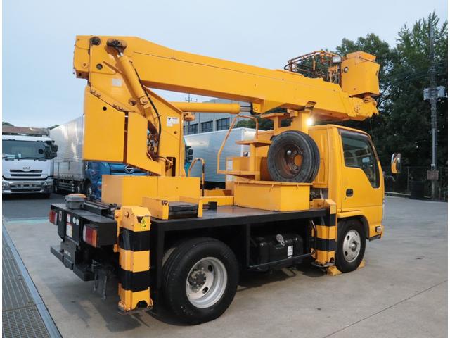 エルフトラック 高所作業車 タダノ AT-121TG 作業高11.9m バケット200kg フロア6MT 保証書、取説、記録簿有 ETC(4枚目)