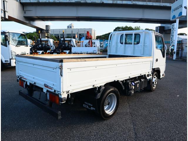 エルフトラック 木平 フルフラットロー 積載1.55t 車両総重量5t未満 スムーサーEX 3方開 ICターボ ETC Bluetooth付ラジオ 取説有(4枚目)
