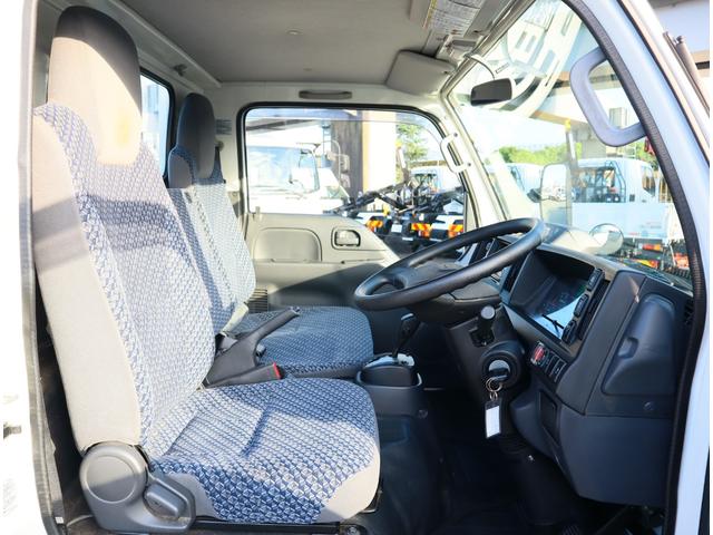 エルフトラック 木平 フルフラットロー 積載1.55t 車両総重量5t未満 スムーサーEX 3方開 ICターボ ETC Bluetooth付ラジオ 取説有(16枚目)