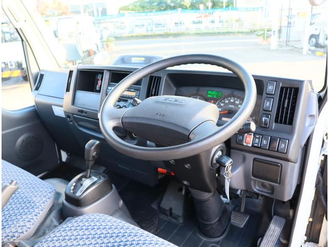 エルフトラック 木平 フルフラットロー 積載1.55t 車両総重量5t未満 スムーサーEX 3方開 ICターボ ETC Bluetooth付ラジオ 取説有(17枚目)