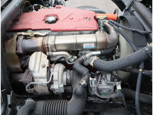 デュトロ 全低床 ワイドロング 積載2t 車両総重量5t未満 3方開 丸カンフック3対 精工ラック 保証書有 取扱説明書有 150馬力 フロア6速 ETC Bluetooth付ラジオ(25枚目)