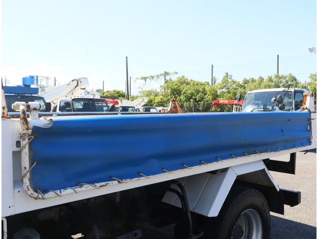 ヒノレンジャー 強化ダンプ 新明和製 走行43千km 新明和 DR4-0003SY 1方開 手動コボレーン ロックピン付 プロテクターアングル2本補強 取扱説明書有 ICターボ ETC Bluetooth付ラジオ(16枚目)