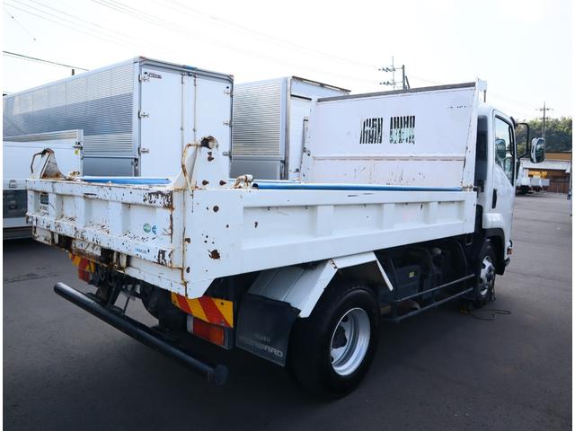 フォワード 強化ダンプ 極東開発製 極東開発 DD04-35 1方開 手動コボレーン ロックピン付 フロントプロテクターアングル2本補強 取扱説明書有 ETC スペアキー(4枚目)