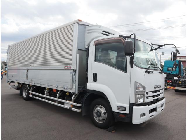 フォワード 低温冷凍ウィング　格納ゲート　荷台長６，１５０ｍｍ　ＡＴ車　－３０℃設定　エバハウス　リア観音　ラッシング２段　引出しフック５対　床、前立縞アルミ板貼り　箱内スイッチ　取扱説明書有り　バックカメラ付　ラジオ付　セミオートマ　スムーサーＦＸ（3枚目）