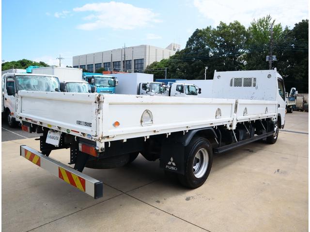 キャンター 木平　ワイド超々ロング　５方開　積載４．５５ｔ　５方開　ロープ穴４対　鳥居、アオリ内鉄板貼り　中間柱差し込み式　保証書有　取扱説明書有　記録簿有　車検付　１７５馬力　坂道発進補助有（4枚目）