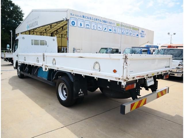 キャンター 木平　ワイド超々ロング　５方開　積載４．５５ｔ　５方開　ロープ穴４対　鳥居、アオリ内鉄板貼り　中間柱差し込み式　保証書有　取扱説明書有　記録簿有　車検付　１７５馬力　坂道発進補助有（6枚目）