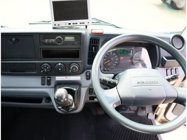 キャンター 木平　ワイド超々ロング　５方開　積載４．５５ｔ　５方開　ロープ穴４対　鳥居、アオリ内鉄板貼り　中間柱差し込み式　保証書有　取扱説明書有　記録簿有　車検付　１７５馬力　坂道発進補助有（18枚目）