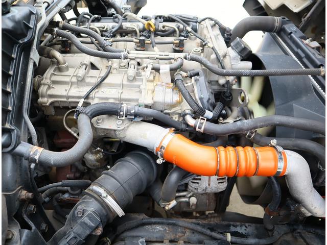 キャンター 木平　ワイド超々ロング　５方開　積載４．５５ｔ　５方開　ロープ穴４対　鳥居、アオリ内鉄板貼り　中間柱差し込み式　保証書有　取扱説明書有　記録簿有　車検付　１７５馬力　坂道発進補助有（26枚目）