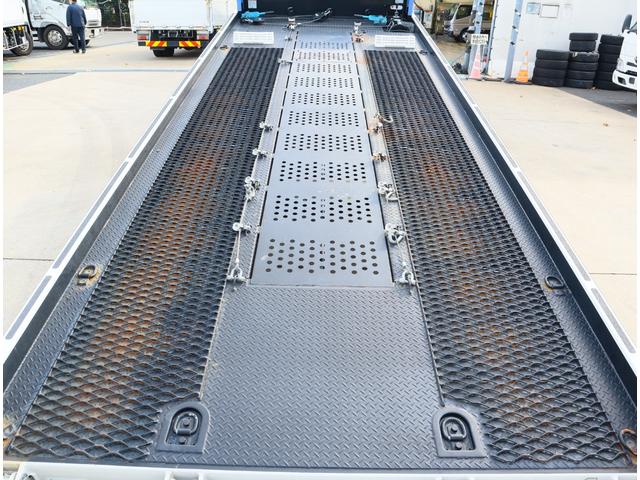 エルフトラック 2tセフティーローダー ウインチ ラジコン リア油圧ゲート 積載車 固縛フック 床上エキスパンド貼り 荷台長5,700mm 150馬力 セミオートマ スムーサーEX 保証書有り 取扱説明書有り 車検有り(12枚目)