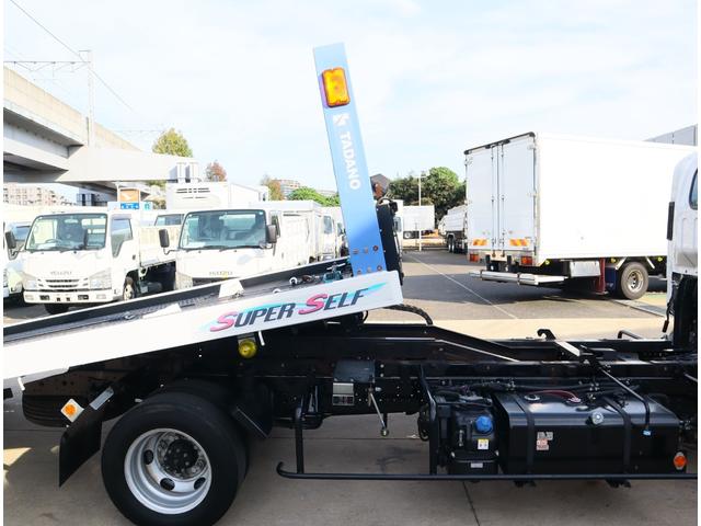 エルフトラック 2tセフティーローダー ウインチ ラジコン リア油圧ゲート 積載車 固縛フック 床上エキスパンド貼り 荷台長5,700mm 150馬力 セミオートマ スムーサーEX 保証書有り 取扱説明書有り 車検有り(15枚目)