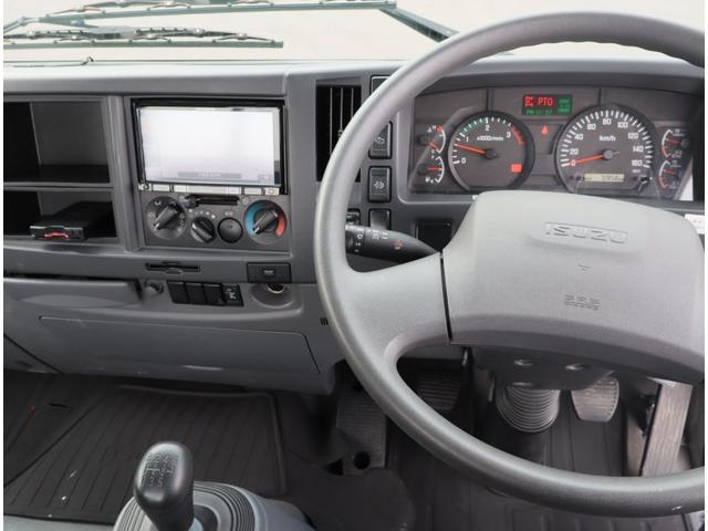 フォワード セフティーローダー 一般用 荷台長6,630mm ユニック UC-41LRS ウインチ ラジコン6ch リア油圧ゲート アオリ開閉式 鳥居前立フック4個 丸カンフック5対+中央前1個 後方強化フック2個 ボデー枠ロープフック7対 床木製 取説有(26枚目)