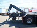 アームロール ハイルーフ 2デフ 積載11.7t GVW25t エスコット 新明和 CCA1414-30 ツインホイスト キャブバックステップ 8.5mモード切替付 リアローラージャッキ タコグラフ 取説、記録簿有(9枚目)
