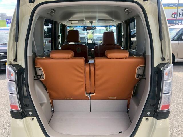 Ｎ－ＢＯＸ Ｇ・Ｌパッケージ　禁煙車　社外７インチＳＤナビ　バックカメラ　ＣＤ　ＤＶＤ　ラジオ　フルセグ　Ｂｌｕｅｔｏｏｔｈ　ドラレコ前後　ステアリングリモコン　左側自動スライドドア　ＥＴＣ　スマートキー　プッシュスタート（19枚目）