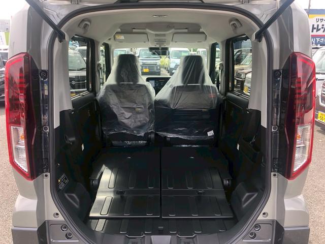 スペーシアギア ハイブリッドＸＺ　ターボ　届出済未使用車　全方位カメラ　純正９型ナビ　フルセグＴＶ　衝突軽減ブレーキ　レーンキープ　レーダークルーズ　ハンドル＆シートヒーター　後席サーキュレーター　両側自動スライド　コーナーセンサー　ウインカー付き電格ミラー　ルーフレール（23枚目）