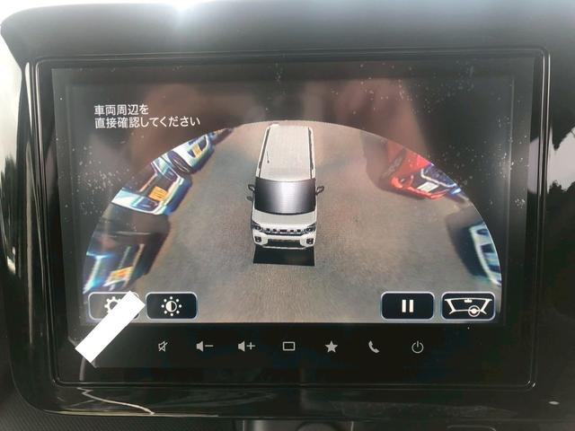 スペーシアギア ハイブリッドＸＺ　ターボ　届出済未使用車　全方位カメラ　純正９型ナビ　フルセグＴＶ　衝突軽減ブレーキ　レーンキープ　レーダークルーズ　ハンドル＆シートヒーター　後席サーキュレーター　両側自動スライド　コーナーセンサー　ウインカー付き電格ミラー　ルーフレール（28枚目）
