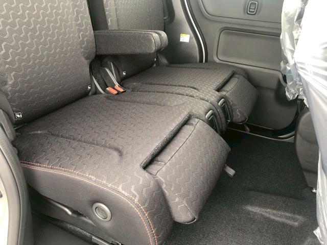 スペーシアギア ハイブリッドＸＺ　ターボ　届出済未使用車　全方位カメラ　純正９型ナビ　フルセグＴＶ　衝突軽減ブレーキ　レーンキープ　レーダークルーズ　ハンドル＆シートヒーター　後席サーキュレーター　両側自動スライド　コーナーセンサー　ウインカー付き電格ミラー　ルーフレール（53枚目）