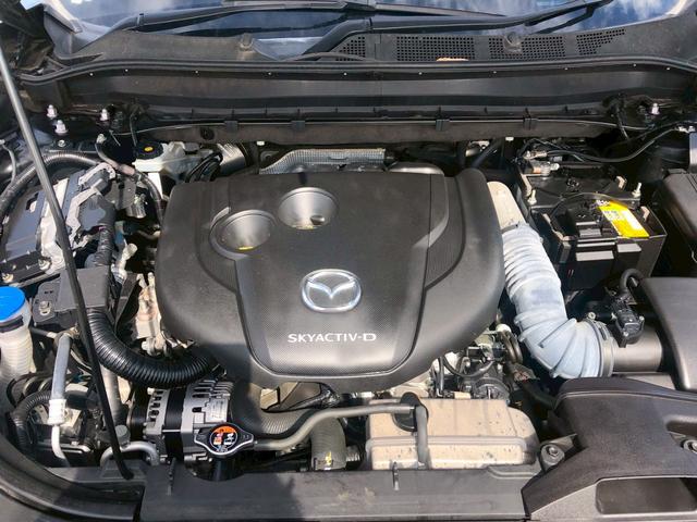 ＣＸ－８ ＸＤプロアクティブ　Ｓパッケージ　ディーゼルターボ　禁煙車　ブルートゥース　フルセグＴＶ　ＤＶＤ　ＵＳＢ　全方位カメラ　レーダークルーズ　アイドリングＳＴＯＰ　衝突軽減ブレーキ　レーンキープ　本革シート　前後ドラレコ　ＥＴＣ　ＬＥＤ　ブラインドスポットモニター（62枚目）